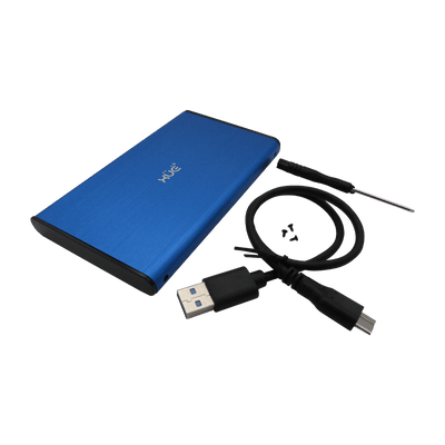 CAJA 2,5 SATA USB 3.0 Externa para Disco Duro y SSD Azul XUE®