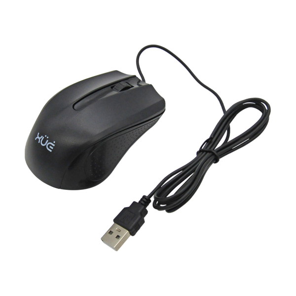 Mouse Óptico con Cable Usb Tipo C Macally con Click Silencioso para Mac y  Windows Negro