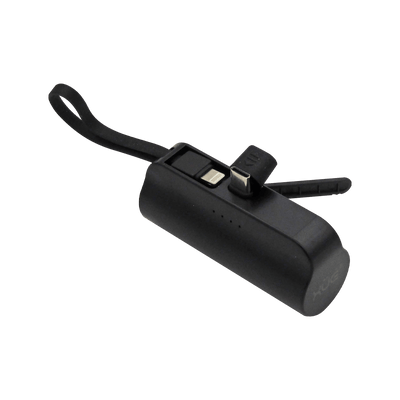 Bateria para SMARTPHONE USB-C / CBL LIGHTNING 4.000MAH OUTPUT 5V-2.1A 10W (NEGRO)