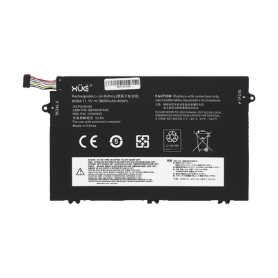 Batería para portátil Lenovo E480 E490 E580 10.95V-3500mAh 45Wh 3-Cell XUE® | 01AV445