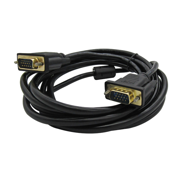 Cable VGA 3M HDB15 Macho a HDB15 Macho 15-Pines (3+4) 30AWG CU OD
