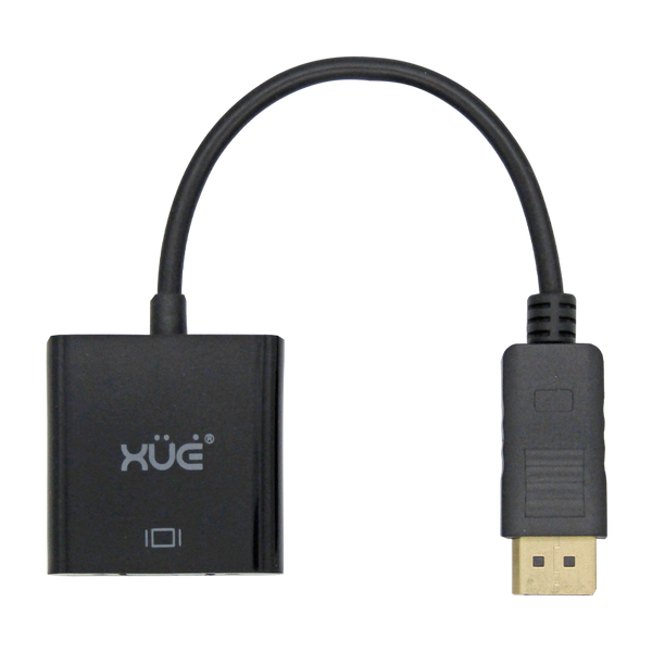 Convertidor Micro-HDMI a VGA Negro con Audio marca XUE® - Geek Pal
