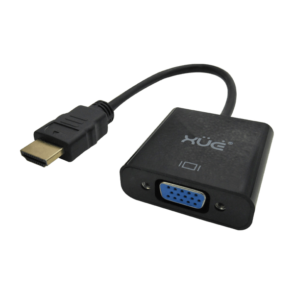 Convertidor HDMI a VGA FHD 1920x1080P con Audio marca XUE PCS FOR ALL SAS