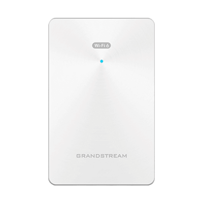 Punto de acceso AP In-Wall Grandstream GWN7661 Wi-Fi 6 Dual-Band 1.77 Gbps - 3 Puertos Gigabit PoE | Blanco