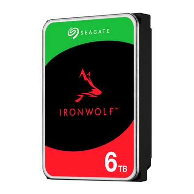 Disco Duro Seagate IronWolf NAS 6TB 3.5" SATA III 5400 RPM | ST6000VN001