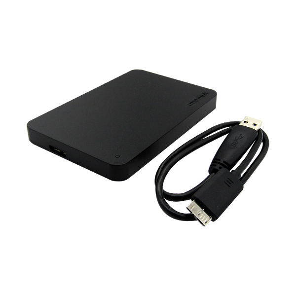 Disco duro externo Toshiba Canvio Basics HDTB510XK3AA 1TB negro