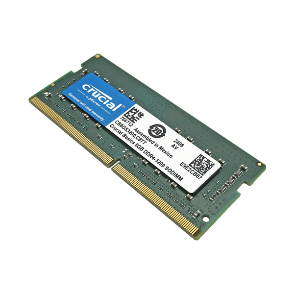 Crucial Ram 8gb 8gb 3200 Memoria RAM Para Laptop DDR4 PC4-25600