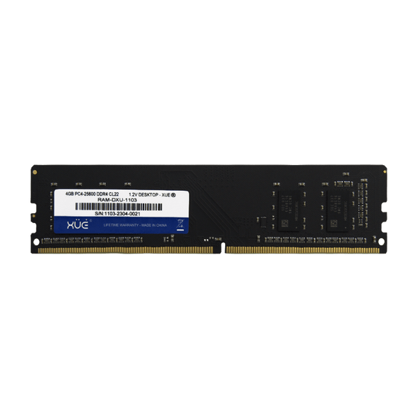 Memoria RAM DDR4 4GB 3200MHz PC4-25600 CL22 Desktop XUE® | 1.2V