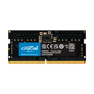 Memoria RAM para Laptop DDR5 PC5-44800 8GB 5600MHZ CL46 1.1V, para Laptop, marca Crucial CT8G56C46S5