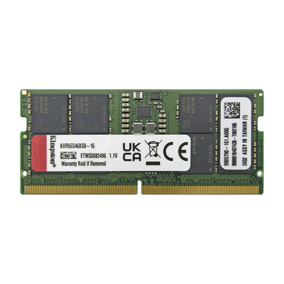 Memoria RAM para portátil DDR5 PC5-44800 16GB 5600MHZ CL46 1.1V LAPTOP KINGSTON KVR56S46BS8-16