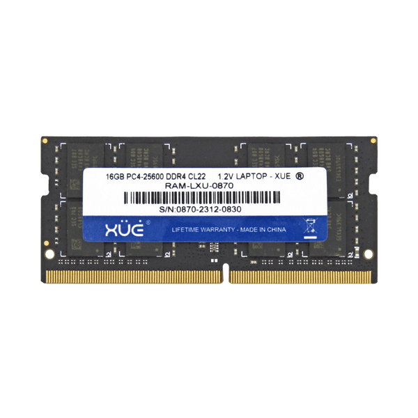 Memoria RAM DDR4 16GB 3200MHz PC4-25600 CL22 Laptop XUE®