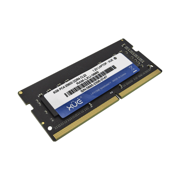 Memoria RAM DDR4 8GB 3200MHz PC4-25600 CL22 Laptop XUE® | 1.2V