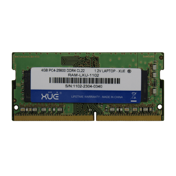 Memoria RAM DDR4 4GB 3200MHz PC4-25600 CL22 Laptop XUE® | 1.2V