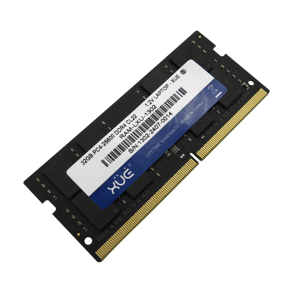 Memoria RAM DDR4 32GB 3200MHz PC4-25600 CL22 Laptop XUE® | 1.2V