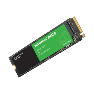 Disco de Estado Sólido SSD  PCIe Gen3 x4, NVMe v1.3 M.2 2280 500GB WD GREEN SN350 WDS500G2G0C