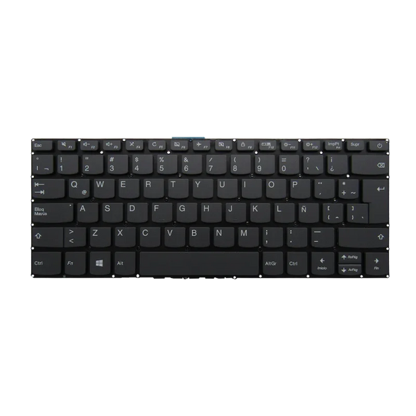 TECLADO LENOVO FLEX 5-14 GRIS INGLES RETROILUMINADO INCLUYE PALMREST GRIS PLOMO CON RANURA PARA LECTOR DE HUELLA – Soluciones Portátiles