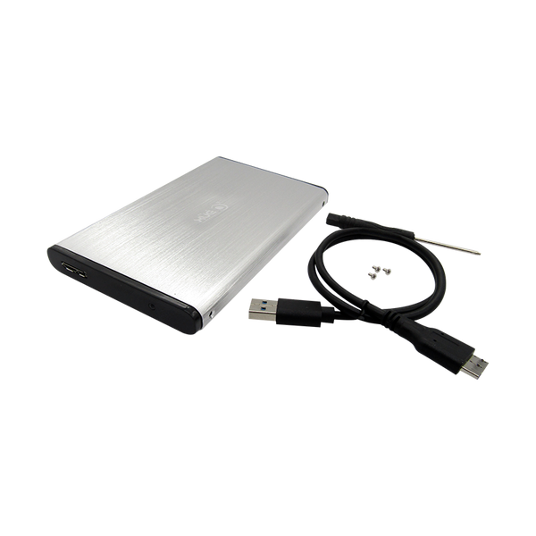 Caja externa portatil - carcasa disco duro m.2 - hub 6 en 1