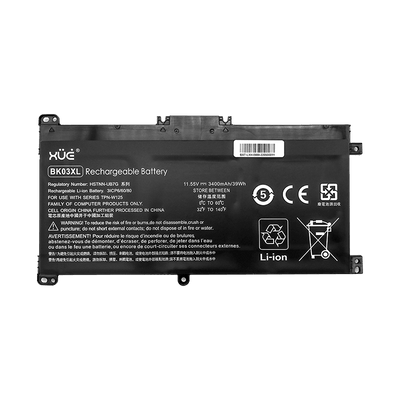 Batería para portátil HP X360 14-BA 11.55V-3400mAh 39Wh 3-Cel XUE® | BK03XL