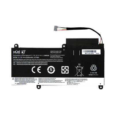 Batería XUE® para portátil LENOVO E450 E460 11.3V-4200mAh 47WH 45N1757 - PCS FOR ALL SAS