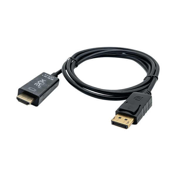 Cable Displayport macho a HDMI macho 4K 30HZ/1080p 60Hz 3840×2160 1.8M -  PCS FOR ALL SAS