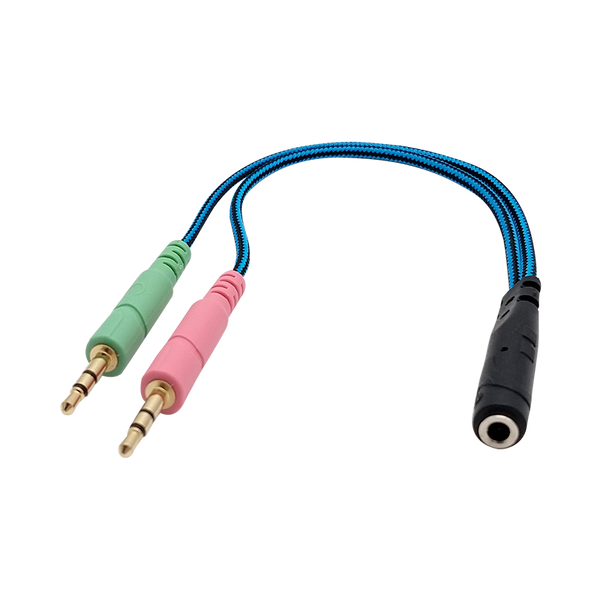 Jack Macho de Audio AUX de 3.5mm A USB 2,0 Cable de Conversor para