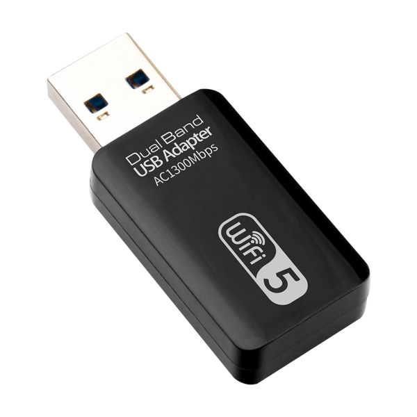 Adaptador USB 3.0 WIFI Dual Band 1300MBPS 802.11B/G/N (RTK 8812) XUE® - PCS  FOR ALL SAS