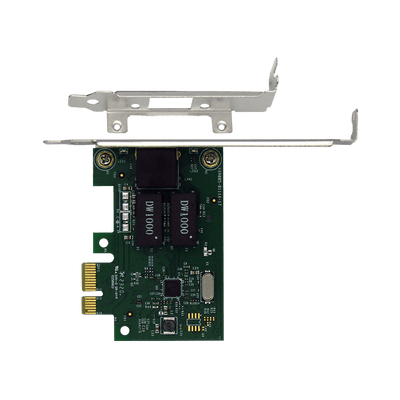 Tarjeta de Red PCIe 10/100/1000 RJ45 (Chip Realtek 8111F) con bracket Low Profile, marca XUE® - PCS FOR ALL SAS