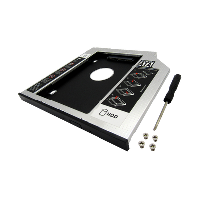 Caddy 9.5MM DVD+RW para Disco Duro 2.5" SATA (enclosure) - PCS FOR ALL SAS