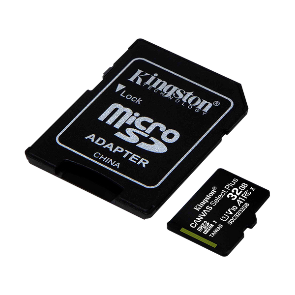 Memoria Micro SD 32GB Class 10 Kingston Canvas SDS2/32GB con Adapt - PCS  FOR ALL SAS