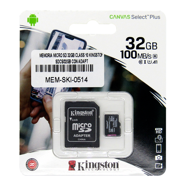 Micro SD de 32 GB