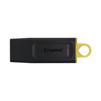 Memoria USB 3.2 128GB Kingston EXODIA negra con tapa DTX/128GB