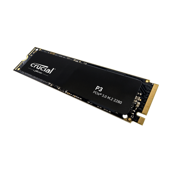 Disco de estado sólido SSD PCI-E 3.0 M.2 2280 500GB NVMe Crucial P3 CT -  PCS FOR ALL SAS