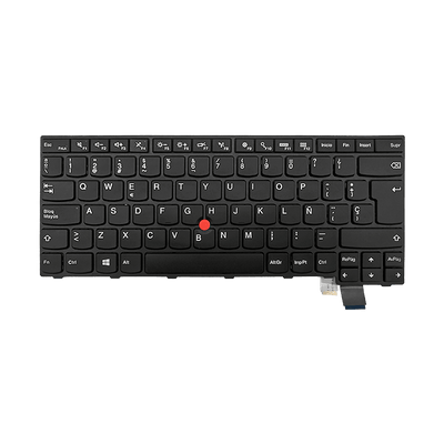 Teclado para portátil LENOVO T460S T470S 01EN733, Con Trackpoint, Con Rejilla, Color Negro, SP GEN