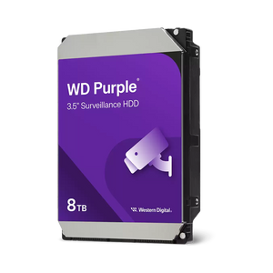 Disco Duro Surveillance SATA 3.5" 8TB 5640RPM 256MB WD Purple WD85PURZ