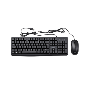 Combo Teclado USB Desktop Latinoamericano + Mouse para Oficina PRO TM420 XUE®