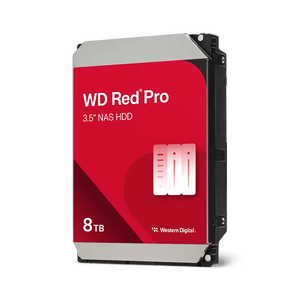 Disco Duro NAS SATA 3.5" 8TB 7200RPM 256MB WD Red Pro WD8005FFBX
