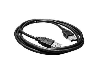 Cable USB-A a USB-A 2.0 1.5M XUE® | Negro