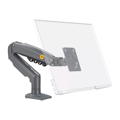 Brazo soporte ergonómico para 1 monitor tipo VESA 17-30" Resorte de gas y Admin de cables, color Negro NB F80 NB F80, marca North Bayou