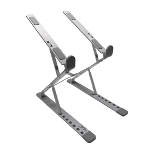 Base portable de aluminio tipo stand de 7-posiciones Hasta 15.6-PULG, Color Plateado, marca  XUE® ZX