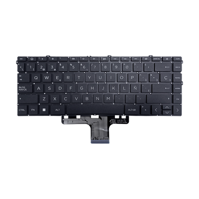 Teclado para portátil HP 240-G10 N35873-161 I5-13S Marco Español SP/LA Negro