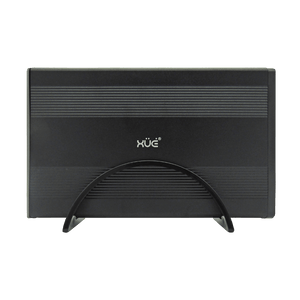 Caja 3,5" SATA USB 3.0 externa para Disco Duro negra, marca XUE. Incluye base Stand