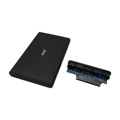 CAJA 2,5" SATA USB 3.0 Externa para Disco Duro y SSD Negra - PCS FOR ALL SAS