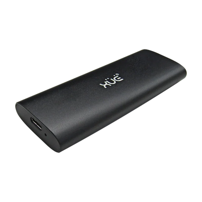 Caja USB-C NVMe SSD (M.2 PCIe) Negra | TP01/JMS583 XUE