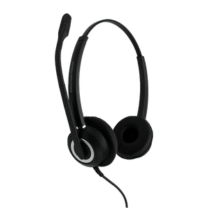 Diadema USB 2.0 GUV3000 MIC GIRATORIO NEGRA C/CONTROL EN CABLE, GRANDSTREAM
