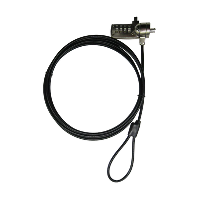 Guaya de seguridad para portátil 4-Dígitos XUE® Slot Standard 3.5mm | Monitores y Portátiles