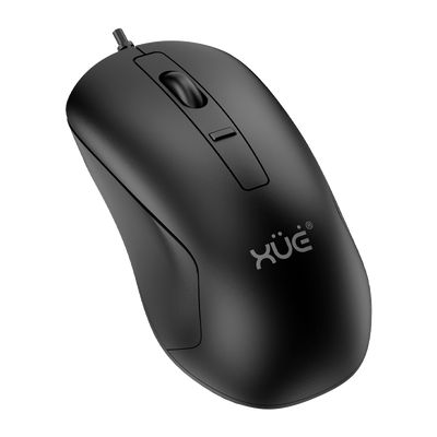 Mouse Óptico USB 2.0 XUE PRO OFFICE M420 1600 DPI Negro para Oficina