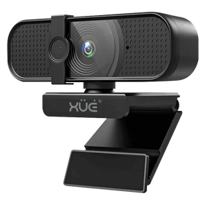 Webcam 2K USB XUE® Capture Pro C500 2560×1440p AF y Doble Micrófono | Negro