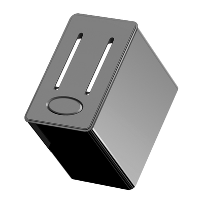 Cargador de corriente XUE® Type-C GaN 20V-3.25A 15V/12V/9V/5V–3A 77W  USB A & USB-C  Wall | Negro