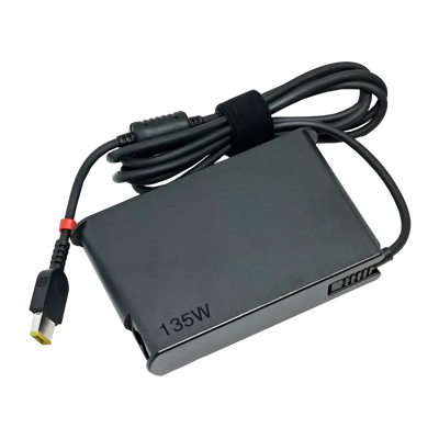 Cargador de corriente para Lenovo 20V-6.75A 135W Plug cuadrado Desktop | Negro