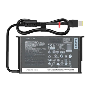 Cargador de corriente para Lenovo 20V-6.75A 135W Plug cuadrado Desktop | Negro